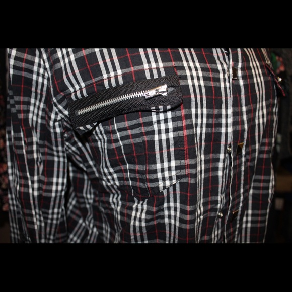 tripp plaid button down - Picture 4 of 4